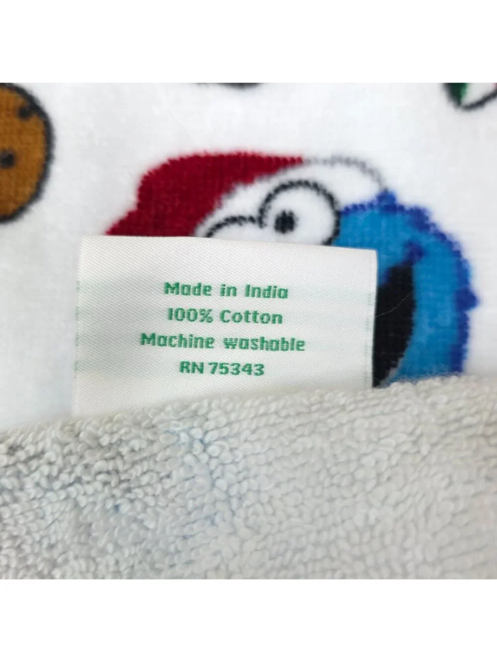 Sesame Street soft absorbent
